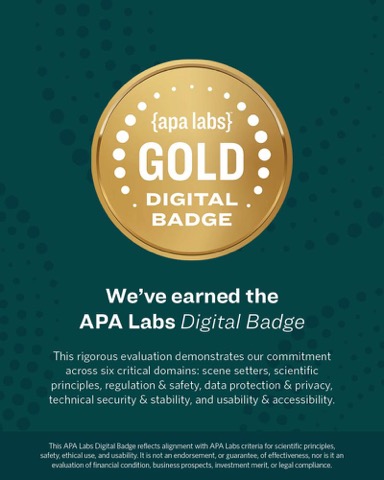 APA Labs Gold Digital Badge